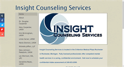 Desktop Screenshot of insightcounselingpc.com