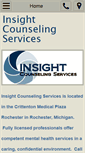 Mobile Screenshot of insightcounselingpc.com